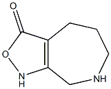 4H-Isoxazolo[3,4-c]azepin-3-ol,5,6,7,8-tetrahydro-(9CI) Struktur