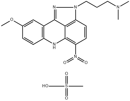 Pyrazoloacridine Structure