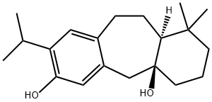 [4aS,(+)]-1,2,3,4,5,10,11,11aα-Octahydro-1,1-dimethyl-8-(1-methylethyl)-4aH-dibenzo[a,d]cycloheptene-4aβ,7-diol Structure