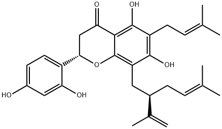クシェノールB 化学構造式