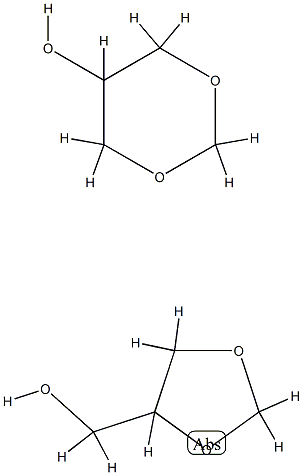 甘油缩甲醛,99569-11-6,结构式