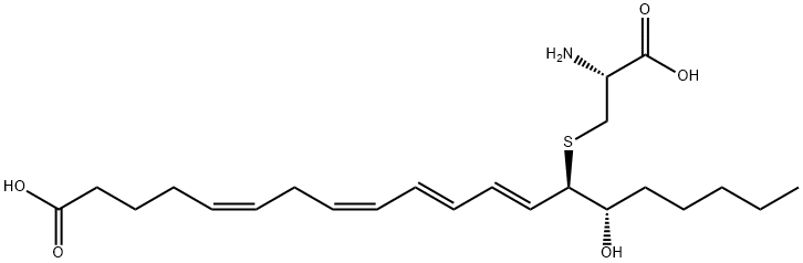 14,15-LEUKOTRIENE E4 化学構造式