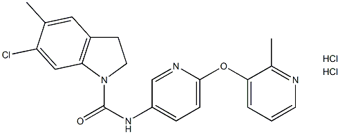 SB 242084 (hydrochloride) 化学構造式