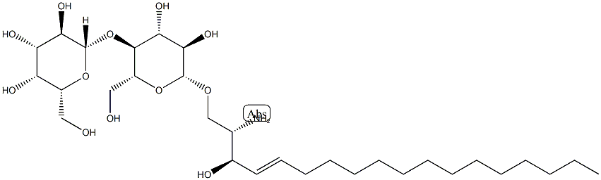 lactosyl lysosphingolipid Structure