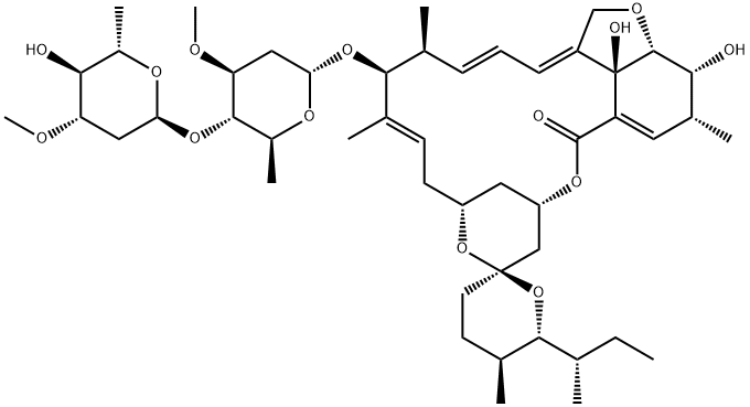 Ivermectin EP Impurity I 化学構造式