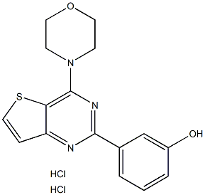 PI3-Kinase α Inhibitor 2HCL Structure