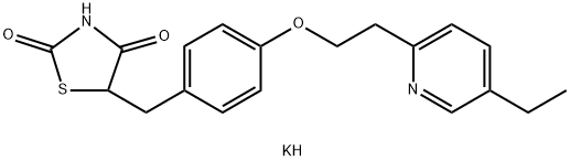 Pioglitazone (potassium salt) Struktur