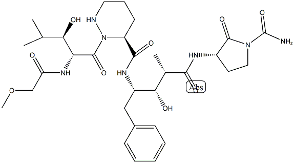 パダナミドA 化学構造式