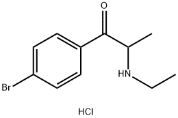 4-Bromoethcathinone (hydrochloride) Struktur