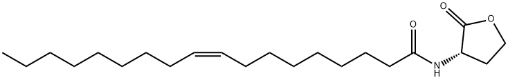 N-cis-octadec-9Z-enoyl-L-Homoserine lactone    Exclusive 结构式