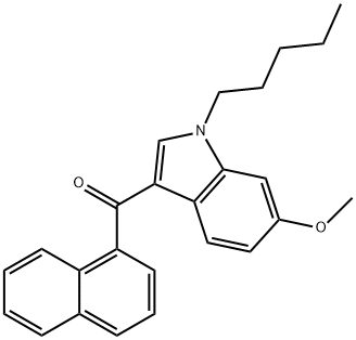 JWH 018 6-methoxyindole analog Structure