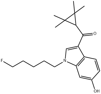 XLR11 6-hydroxyindole metabolite Structure