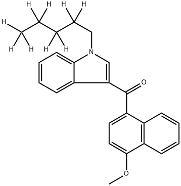 JWH 081-d9 Structure