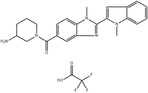 GSK121 (trifluoroacetate salt) Struktur