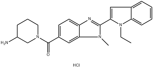 GSK106 (hydrochloride) 化学構造式