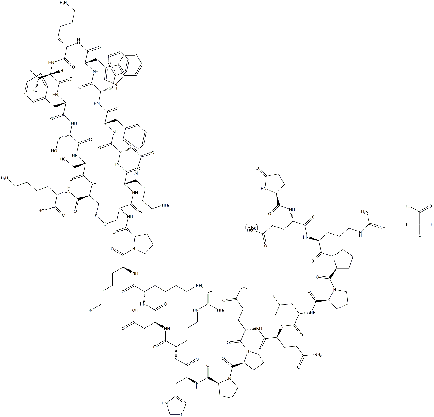 皮质抑素-29 (rat)               ,1815618-17-7,结构式