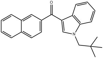 JWH 018 2'-naphthyl-N-(2,2-dimethylpropyl) isomer,1869954-38-0,结构式