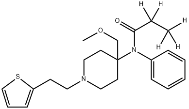 Sufentanil-d5 Structure