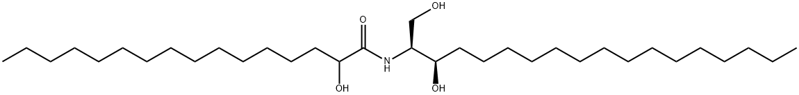 羟棕榈酰二氢鞘氨醇 结构式