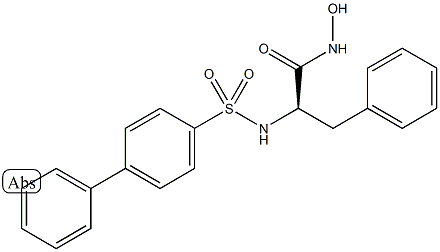 MMP-2/MMP-9 INHIBITOR II;MATRIX METALLOPROTEINASE-2/MATRIX METALLOPROTEINASE-9 INHIBITOR II,193807-60-2,结构式