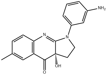 (S)-3'-AMINO BLEBBISTATIN 结构式