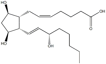 ent-8-iso-15(S)-Prostaglandin F2α, 214748-66-0, 结构式