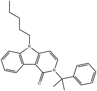 CUMYL-PeGACLONE 结构式