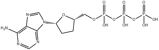 2',3'-DIDEOXY-ATP; 2',3'-DIDEOXY-ATP; DDATP 结构式