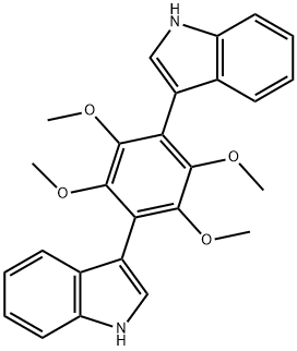 ASTERRIQUINOL D DIMETHYL ETHER, 287117-66-2, 结构式