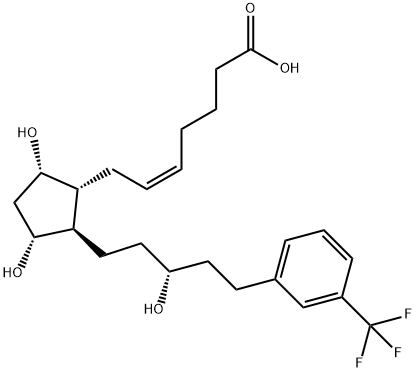 17-trifluoromethylphenyl-13,14-dihydro trinor Prostaglandin F2α