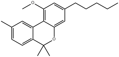 Cannabinol monomethyl ether, 41935-92-6, 结构式