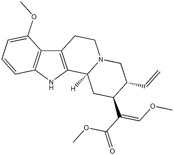 인돌로2,3-아퀴놀리진-2-아세트산,3-에테닐-1,2,3,4,6,7,12,12b-옥타히드로-8-메톡시-.알파.-(메톡시메틸렌)-,메틸에스테르,(.alpha.E,2S,3R,12bS)-