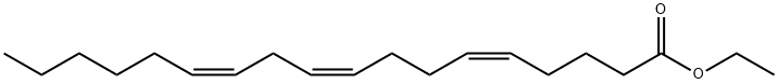 5顺,9顺,12顺-十八碳三烯酸乙酯, 493015-74-0, 结构式