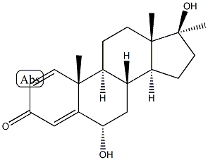 6-hydroxymethandienone Struktur