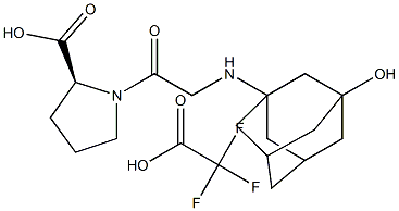 Vildagliptin Carboxy Acid Metabolite Trifluoroacetate