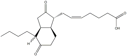 11-deoxy-15-keto-13,14-dihydro-11 beta,16-cycloprostaglandin E2|11-deoxy-15-keto-13,14-dihydro-11 beta,16-cycloprostaglandin E2