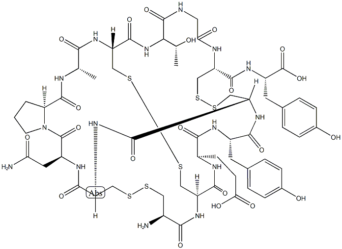 利那洛肽 结构式