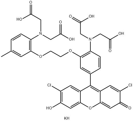 Fluo-3 (potassium salt) Structure