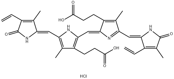 Biliverdin (hydrochloride) Structure