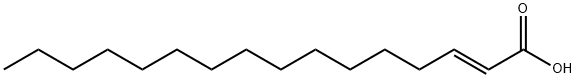 2t-Hexadecenoic acid, 929-79-3, 结构式