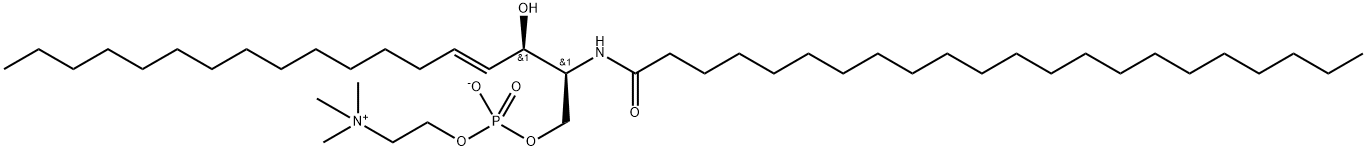 C22 Sphingomyelin (d18:1/22:0) Structure