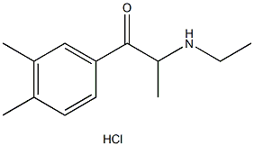 3,4-Dimethylethcathinone (hydrochloride),2748561-69-3,结构式
