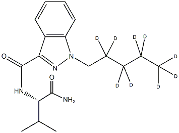 AB-PINACA-d9 Struktur