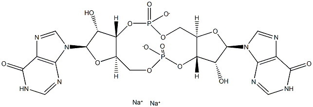 Cyclic di-IMP (sodium salt) Structure