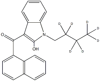 2748464-25-5 JWH 073 2-hydroxyindole metabolite-d7