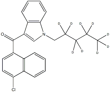 JWH 398-d9 Structure