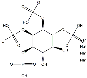 D-myo-Inositol-1,2,3,6-tetraphosphate (sodium salt) Structure