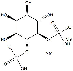 D-myo-Inositol-4,5-diphosphate (sodium salt) 化学構造式