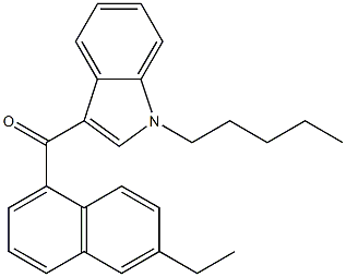 JWH 210 6-ethylnaphthyl isomer Structure