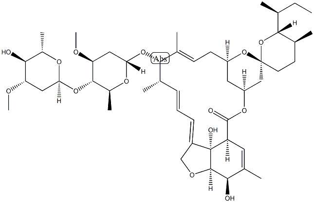 epi-Ivermectin B1a,,结构式